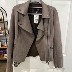 NWT Kut from the Kloth Women's Faux Suede Jacket